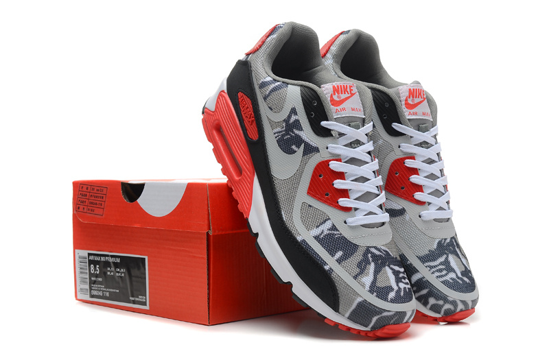 New Men'S Nike Air Max Black/Red/Gard